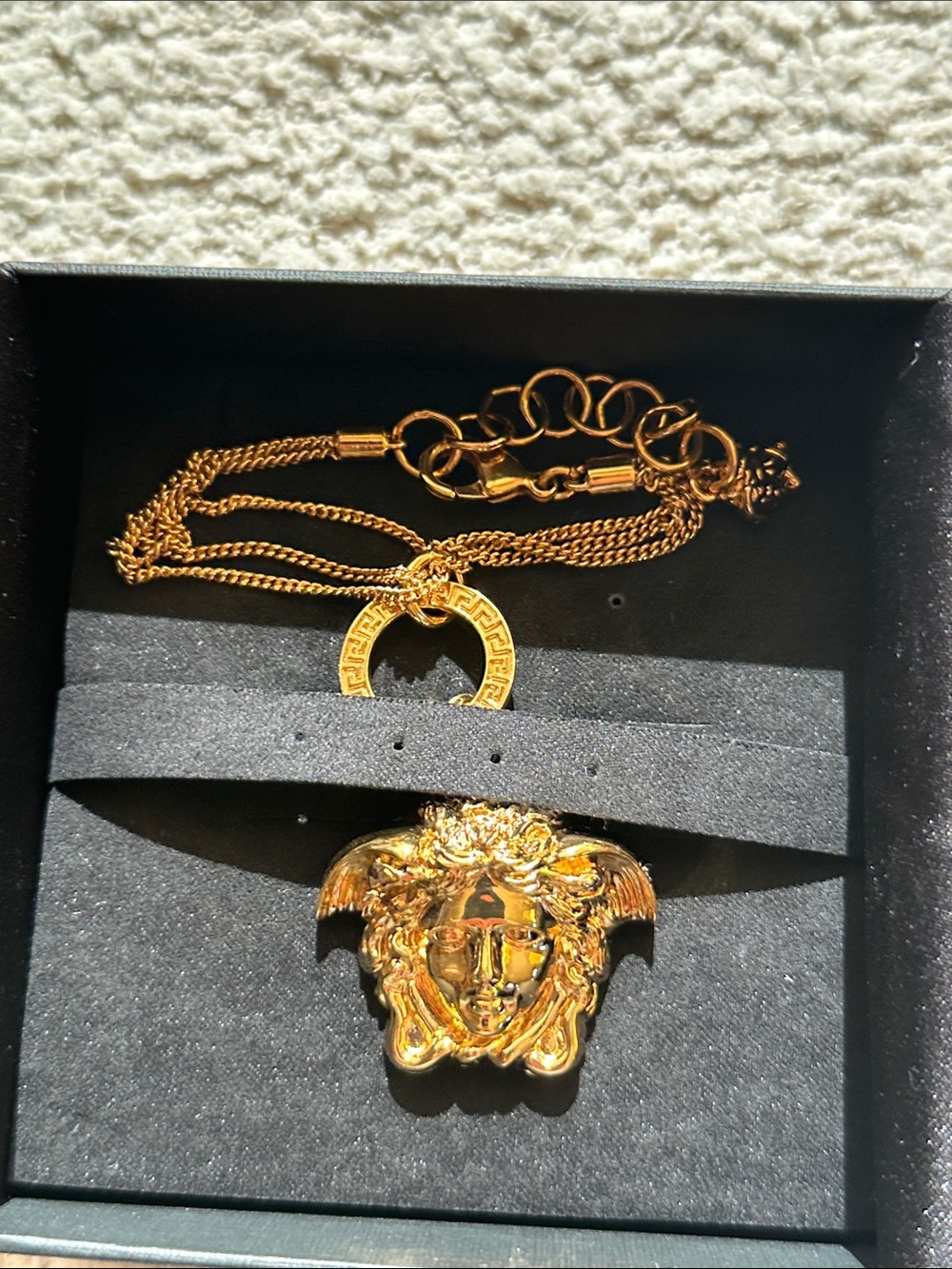 Versace Gold Medusa Multi-Strand Bracelet, Limited Edition, New in Box